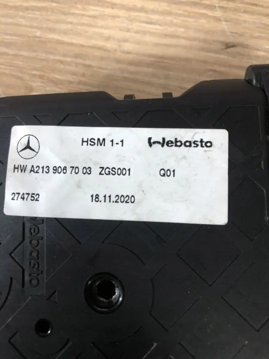 Motor de techo solar OEM A2139067003 Mercedes E W213 image 6