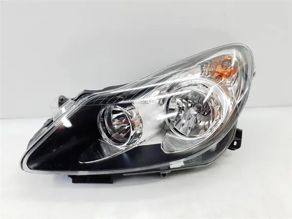 OPEL CORSA D 06-11 Faro Izquierdo Oscuro OEM image 2
