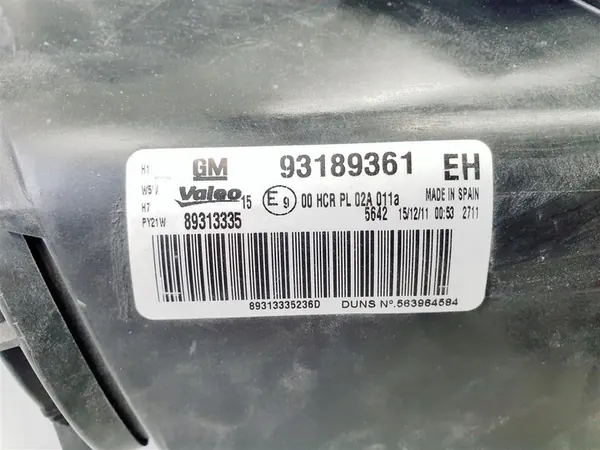 OPEL CORSA D 06-11 Faro Izquierdo Oscuro OEM image 9