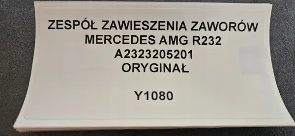 Conjunto suspensão válvulas OEM A2323205201 usado image 8