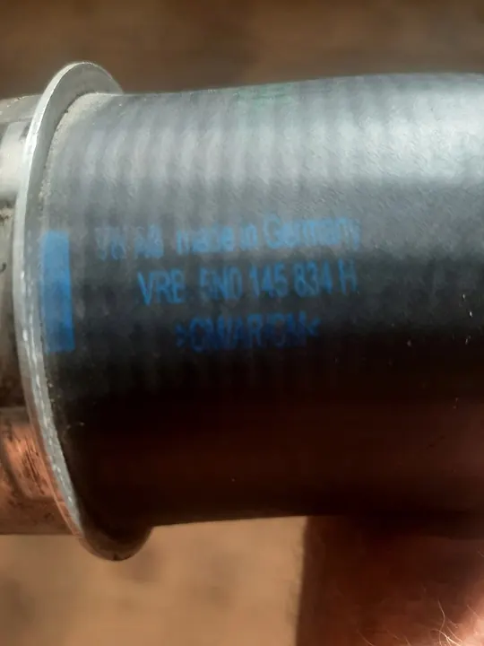 VW AUDI SKODA Intercooler-Rohr 5N0145834H image 3