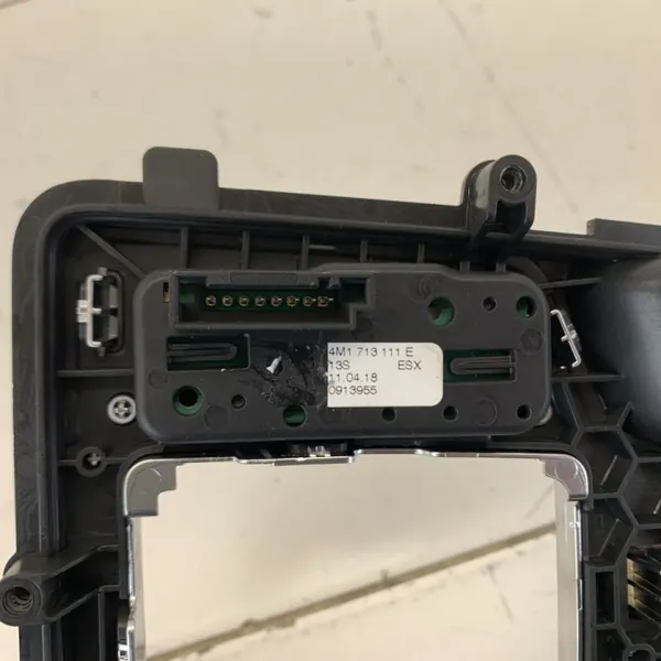 Pomo de Mudanças OEM Audi SQ7 Q7 4M 18r Couro image 9