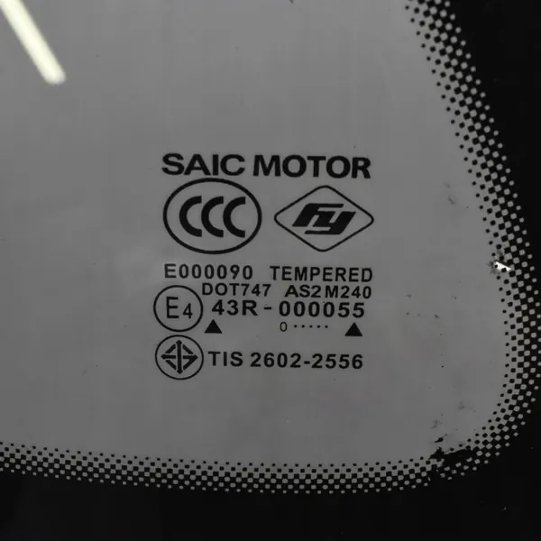 Karossglas vänster bak OEM 10400534 - Begagnad image 4