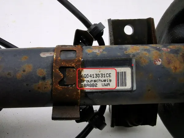 Amortizzatore anteriore destro VW POLO 9N LIFT image 3