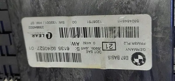 Módulo de luz BMW 9240527 image 3