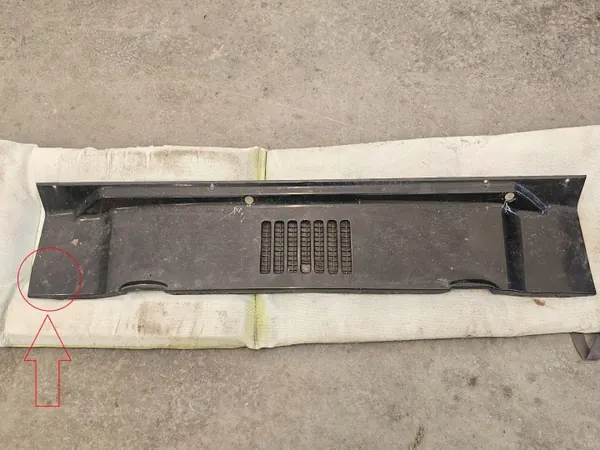 Panel de capó metal Jeep Wrangler TJ 96-06 OEM 55037422AC image 2