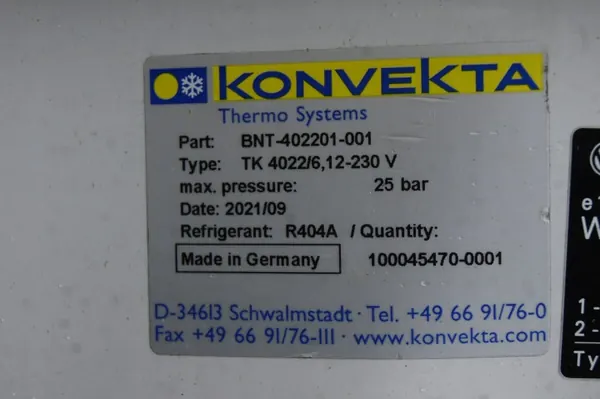 OEM bnt-402201-001 Compressor AC autocarro 15 m³ usado image 10