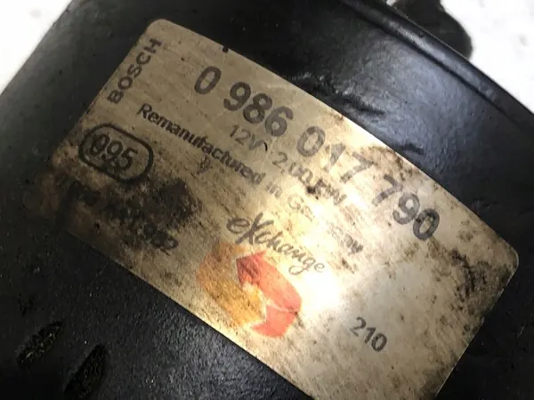 Motor de arranque Opel Zafira B 1.9 120CV 05-19 image 6