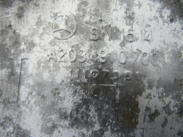 OEM A2034910700 Endschalldämpfer Mercedes C W203 image 6