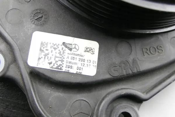Vattenpump MERCEDES W212 2.2 CDI A6512001301 image 6