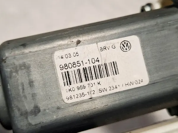 OEM 1K0959701K Régulateur Vitre Avant Gauche VW Passat image 4