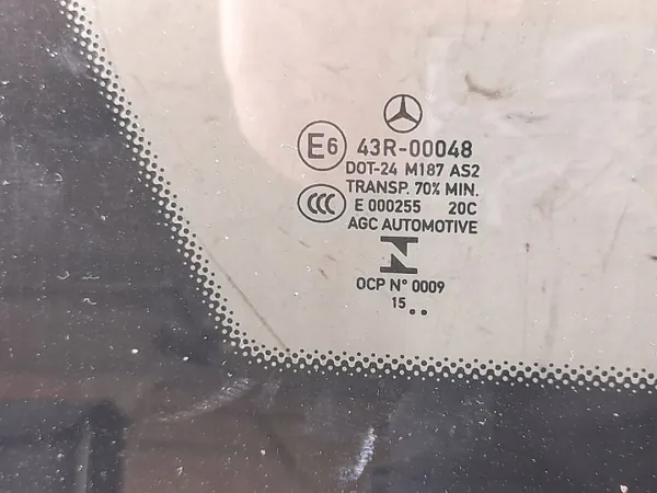 Achter zijraam links OEM A2056702112 Mercedes C AMG image 5