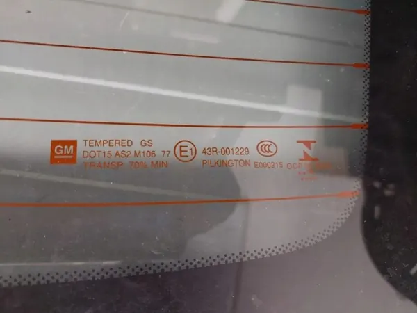 OEM 84098984 Takalasitikka Camaro VI 2018 image 3