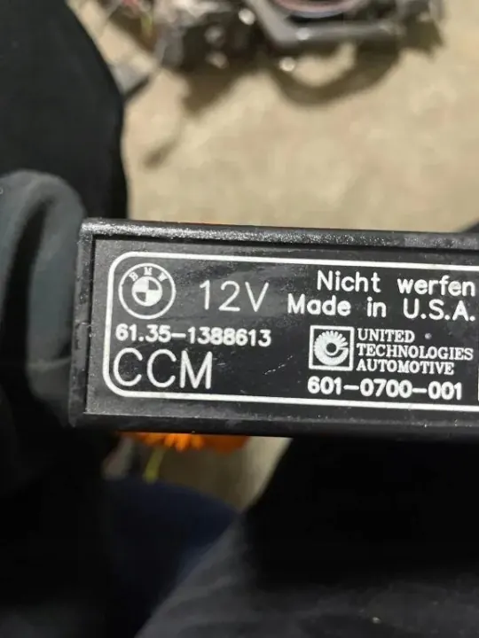BMW Comfortmodule OEM 61351388613 voor 5 Serie E34 image 3