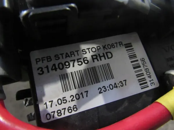 Harness de cabos positivo Volvo S60 2017 OEM 31409756 image 5