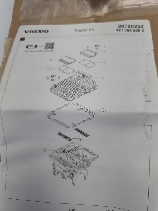 Joint d'étanchéité WABCO Volvo FH image 3