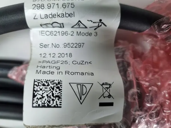 Laddkabel Porsche Panamera 971 298971675 image 3