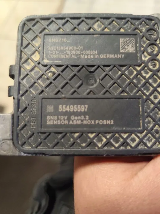 SENSOR NOX OPEL ASTRA K 55495597 1.6 CDTI image 4