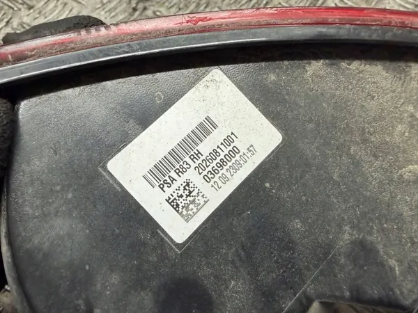 OEM 20260811001 Bumperlamp Achter Rechts voor Peugeot 508 II image 3
