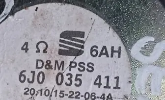 SEAT OE 6L0853677A griglia paraurti anteriore image 2