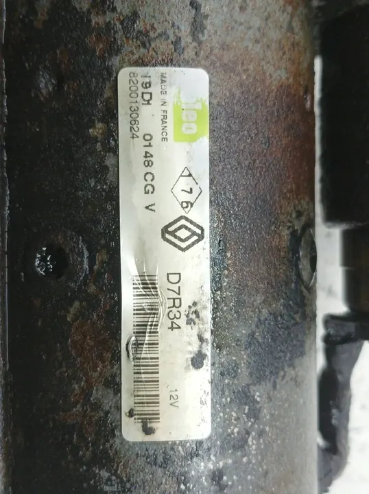 Motor de arranque Opel Movano I (1997-2010) A OEM 8200130624 image 2