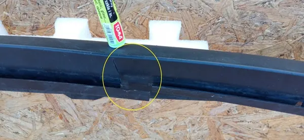 BMW 1 E81 E87 Frontspoiler Nedre Del 51117058442 image 3