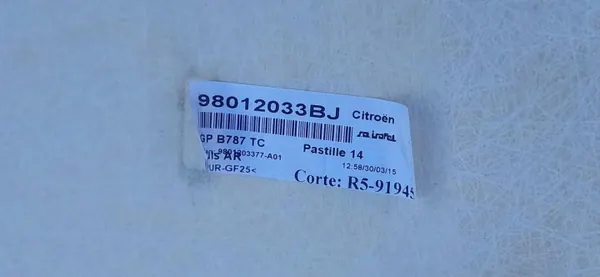 OEM 98012033BJ Citroen C4 Grand Picasso Pára-Sol image 6