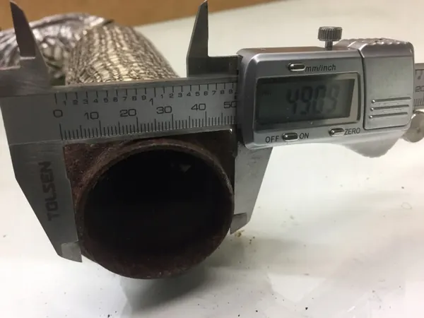 OEM 9670465580 Peugeot Uitlaat Flexibele Koppeling Gaas image 3
