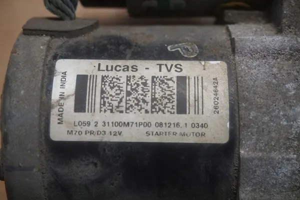 ARRANQUE SUZUKI BALENO II 1.2B 2019 31100M71P00 image 4