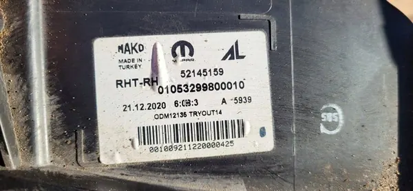 Farol Direito Fiat Tipo II 52145159 image 6