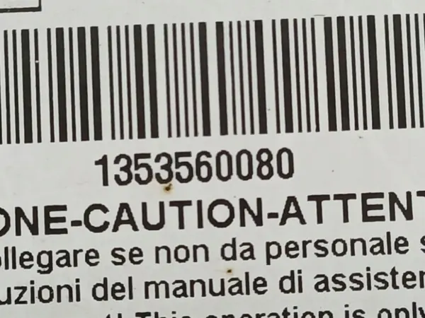 OEM 1353560080 airbag module voor Fiat Fiorino image 4
