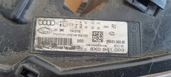 AUDI A1 8X FARO IZQUIERDO DERECHO 8X0941004 8X0941003 image 9