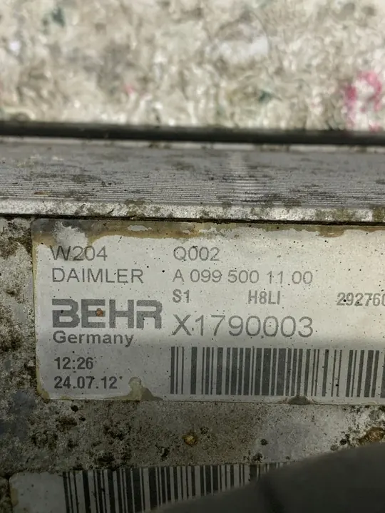 Ölkühler A0995001100 Mercedes W204 Coupe (11-14) image 3