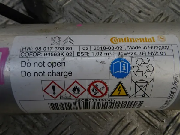 START STOP CONDENSATOR CITROEN C4 PICASSO image 2