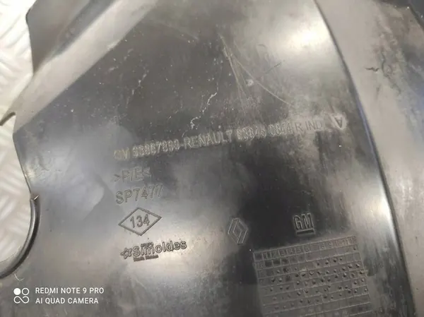 Vasen Etulokasuoja 638450844R Renault Trafic III image 5