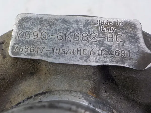 Ford OE 7G9Q-6K682-BC Turboalimentador image 2