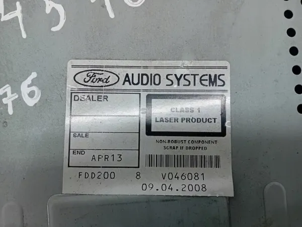 OEM 8M5T-18C815-AB 0259A tehdasradio Ford Focus II:lle image 7