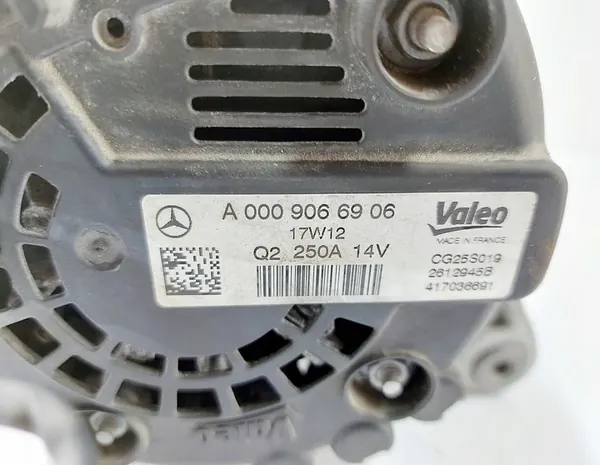 Alternaattori MERCEDES E-KLASA W238 W213 2.0 CGi A0009066906 image 4