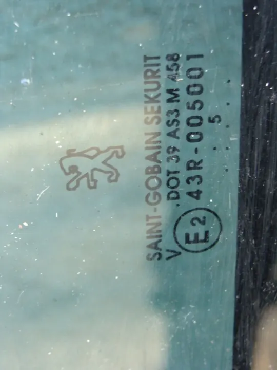Peugeot 1007 schuifdakglas OEM - Gebruikt image 8
