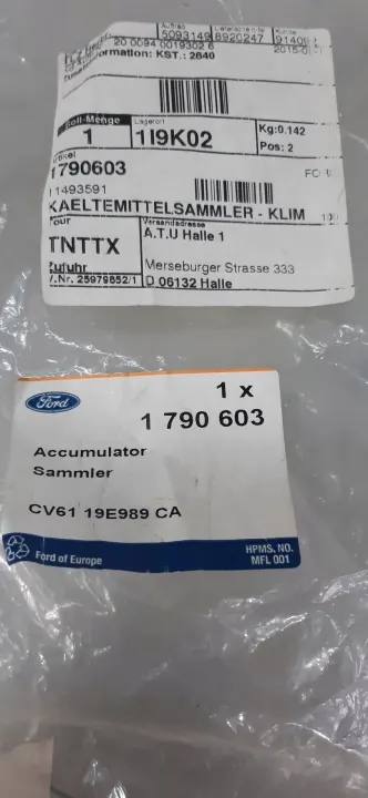 OEM 1790603 AC-torkare Ford C-Max MK2 image 3