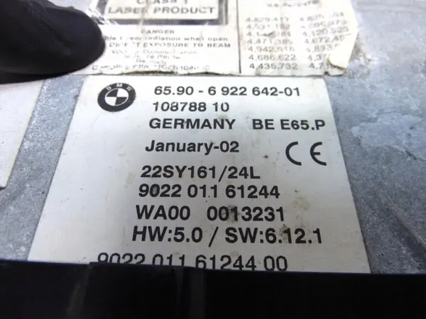 Leitor CD Navegação BMW OEM 6922642 para E65/E66 image 5