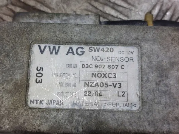 SONDA LAMBDA VOLKSWAGEN GOLF V 1.4 FSI 03C907807C image 6