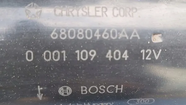 Motor de arranque Lancia Thema 3.0 CRD 68080460AA image 2