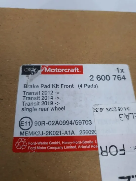 Ford OE MEMK2J-2K021-A1A Bremsbeläge Vorderachse image 5