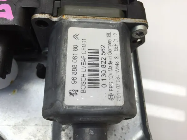 Peugeot 508 I 2010- regulador de janela dianteira direita image 3