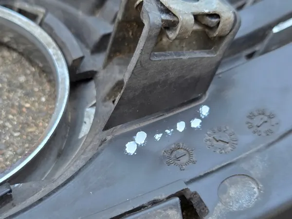 Rejilla de parachoques delantero C-Class W204 izquierda Cromada A2048852223 image 6