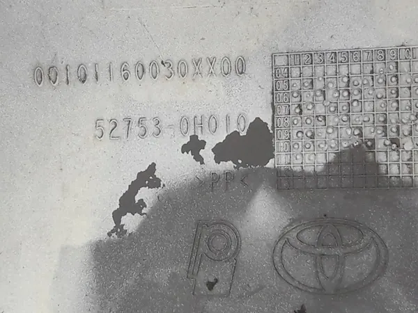 Toyota Aygo I B1 Vasemman Takapuskurin Lista 05-14 image 5