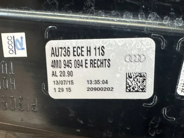 AUDI Q7 4M Luz Trasera Derecha Dinámica 4M0945094E image 7