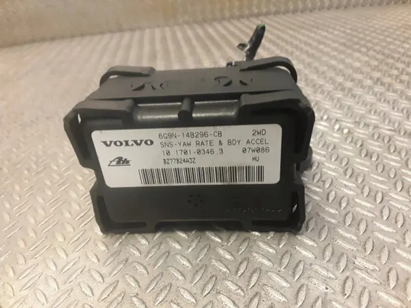 Sensor de guiñada Volvo S80 OEM 6G9N14B296CB - Usado image 3