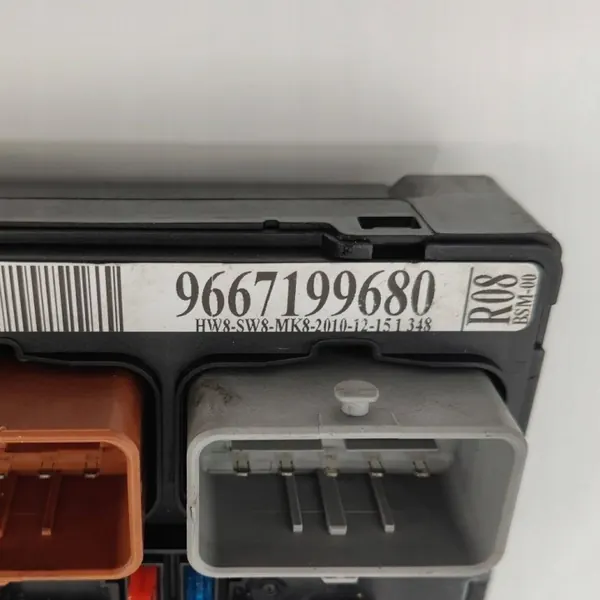 Peugeot BSI-Modul Sicherungskasten OEM 9667199680 R08 image 4